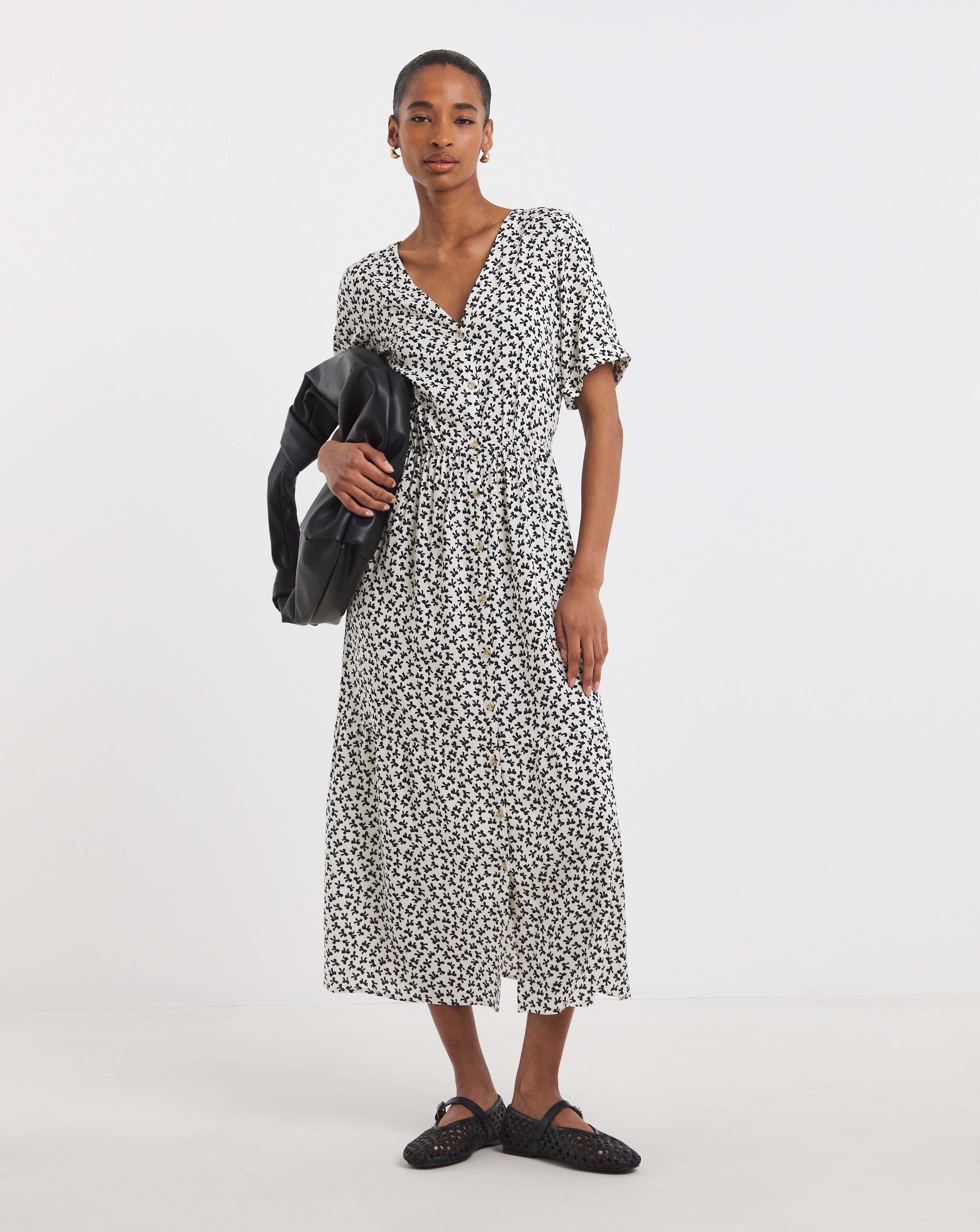 Button Through Dress