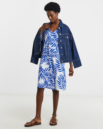 Great Value V Neck T-Shirt Dress