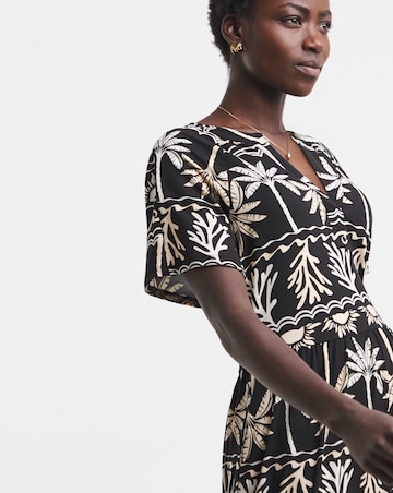 Soft Touch Notch Neck Maxi Dress