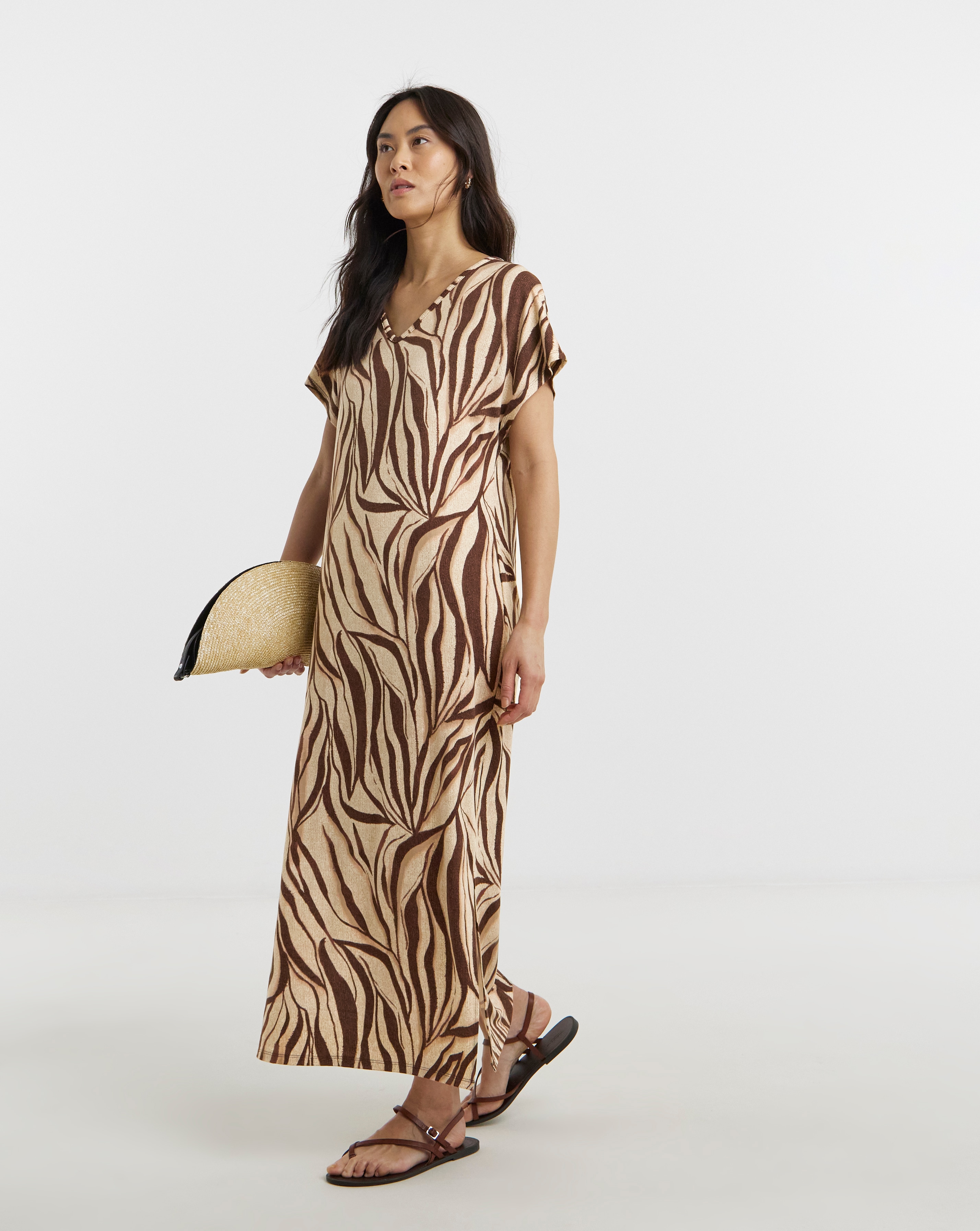 New In - Soft Touch Midi T-Shirt Dress