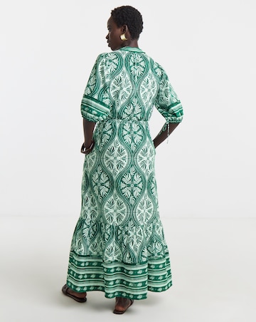 Printed Prairie Dress