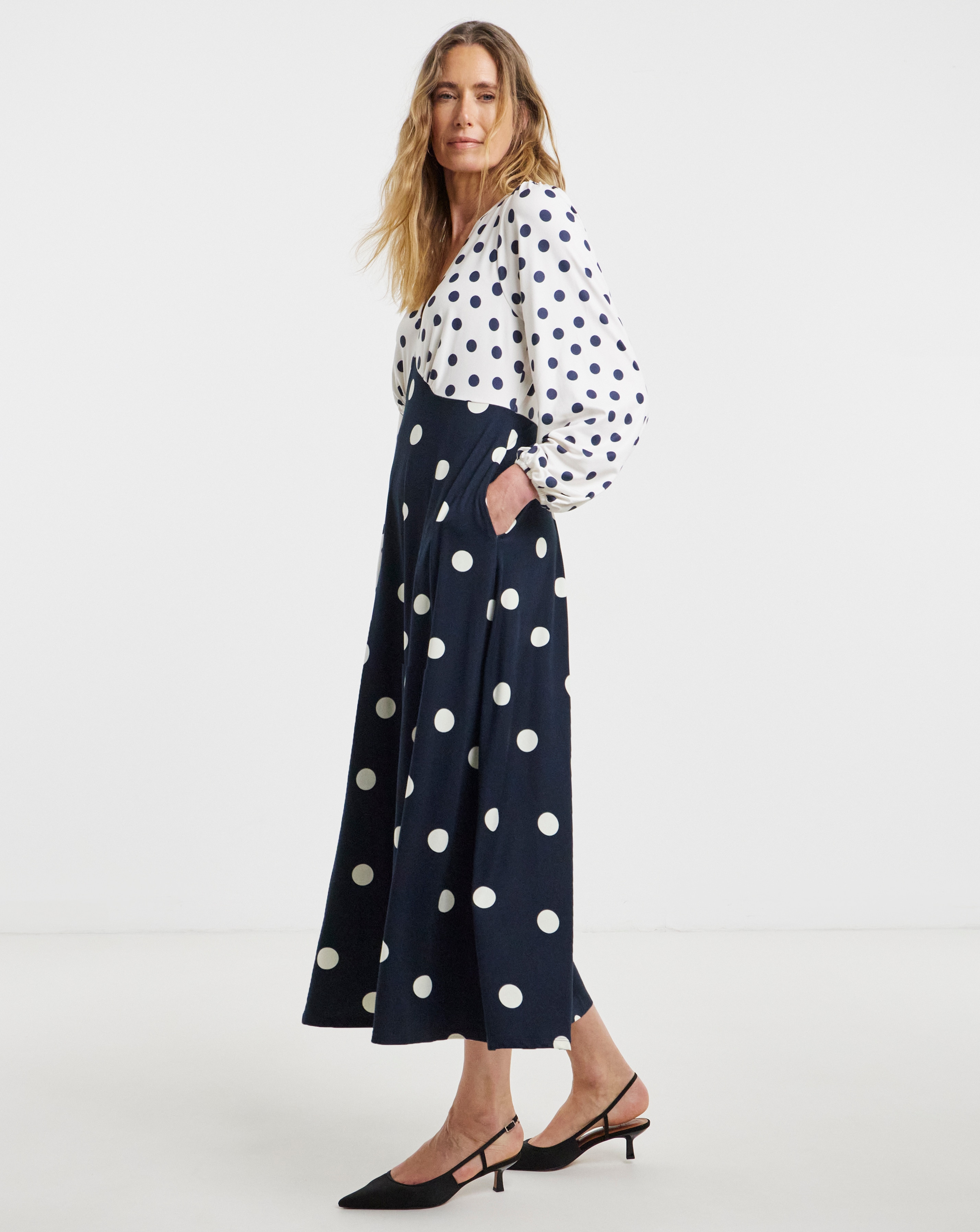 New In - Jersey Midi Tea Dress