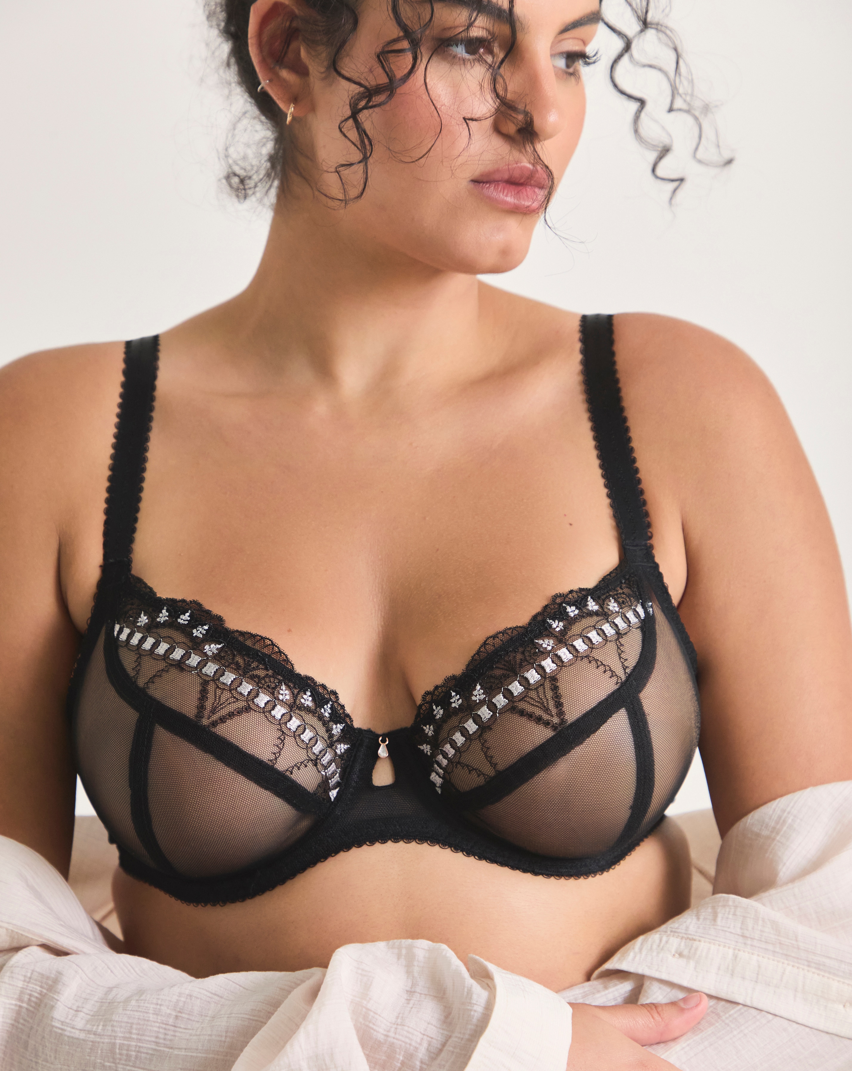 Freya Loveland Plunge Wired Bra Black