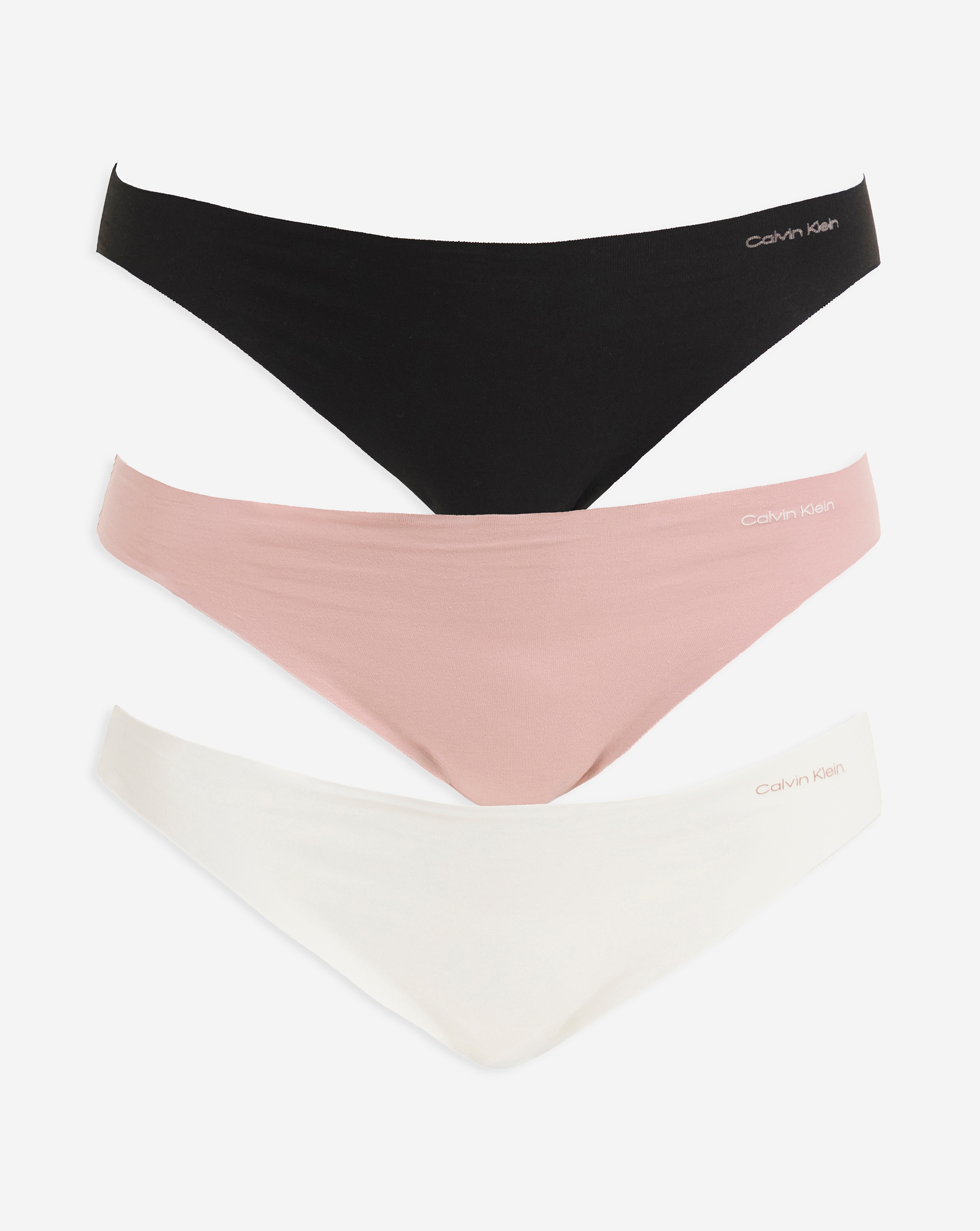 Calvin Klein 3Pack Knicker Blk/Wht/Sub