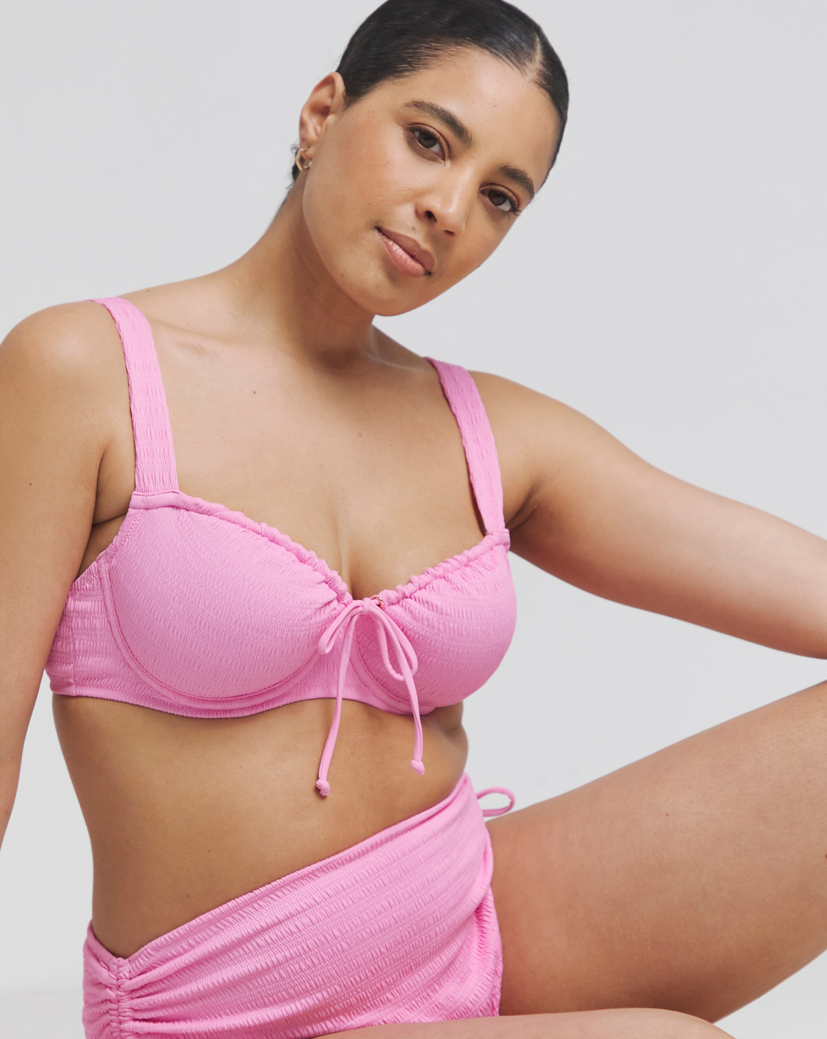 Boux Avenue Amalfi Plunge Bikini Top