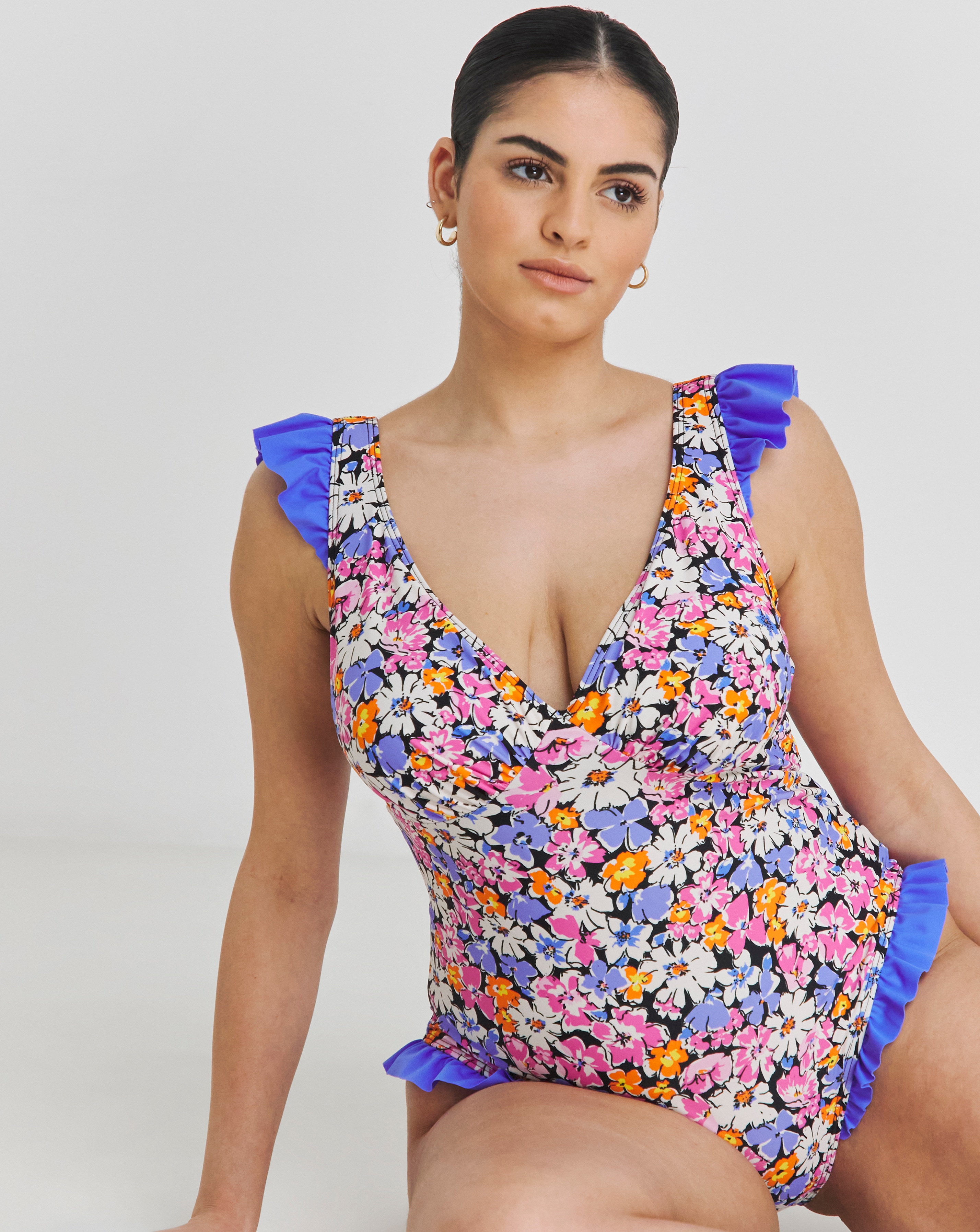 Joe Browns Floral Print Swimsuit