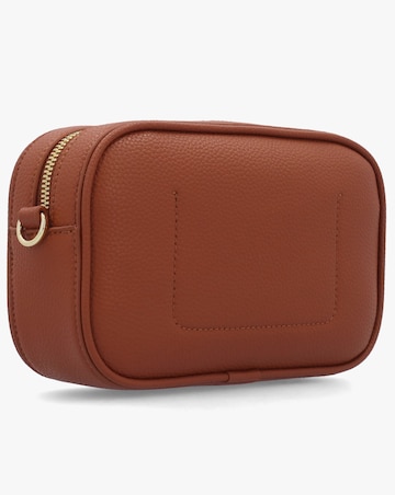 Emporio Armani Piped Tan Camera Bag