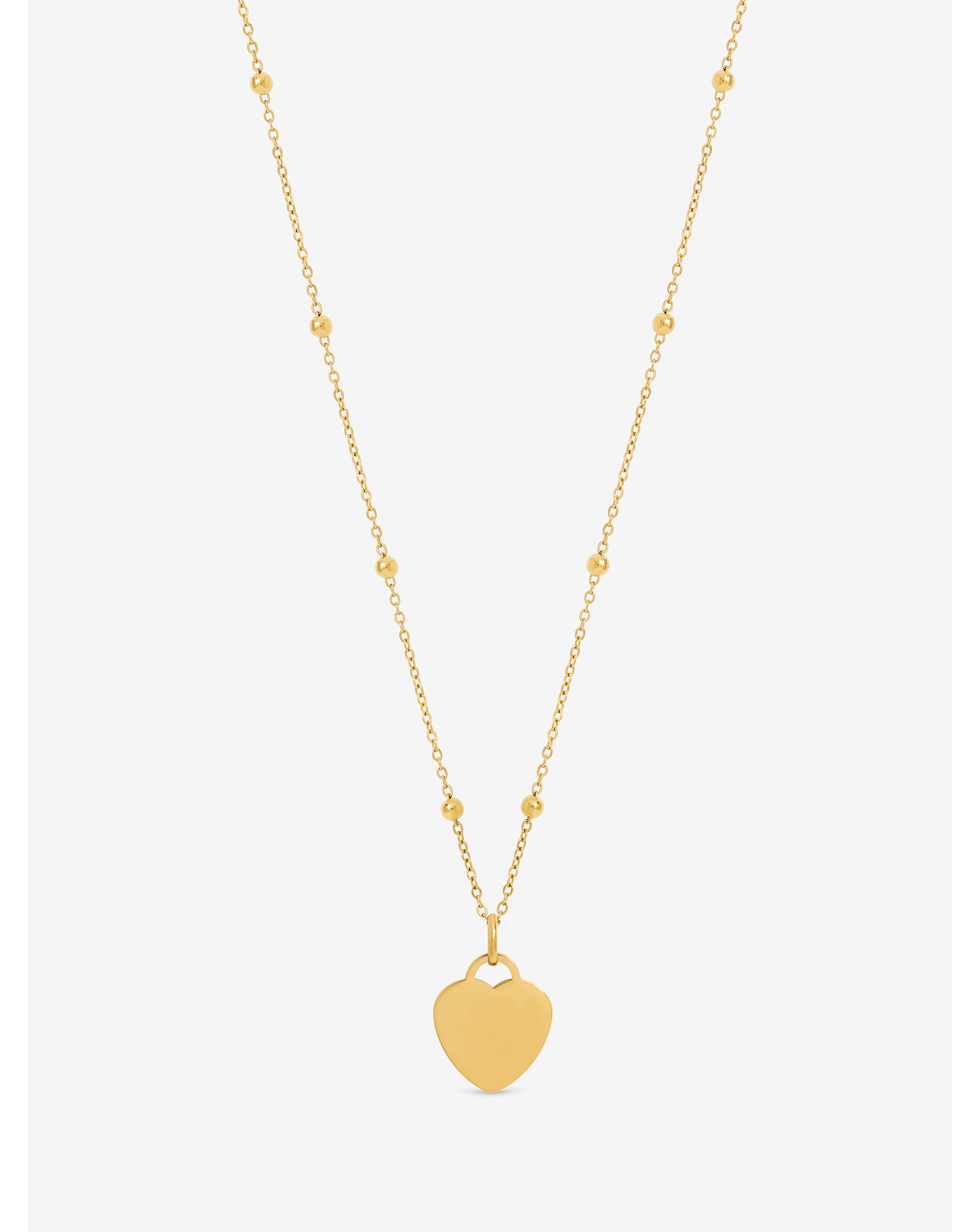 Stainless Steel Heart Chain Necklace