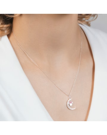 Moon & Minnie Mouse Necklace