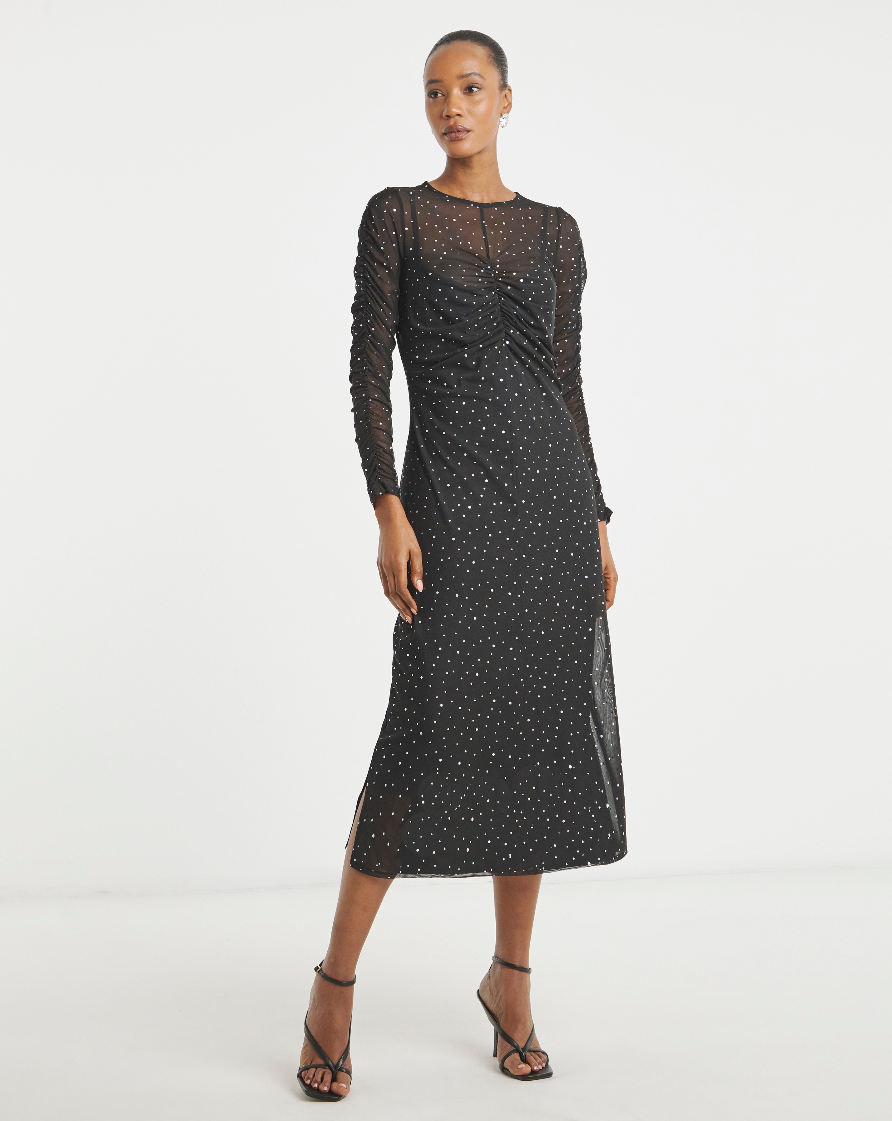 New In - Sequin Midi Dress