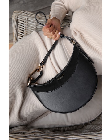 Luella Grey Hester Black Shoulder Bag