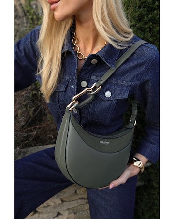 Luella Grey Hester Khaki Shoulder Bag