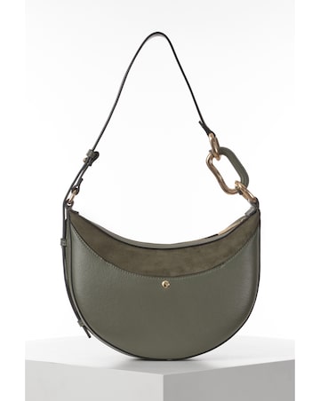 Luella Grey Hester Khaki Shoulder Bag