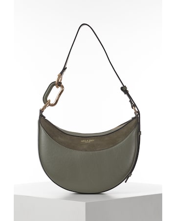 Luella Grey Hester Khaki Shoulder Bag
