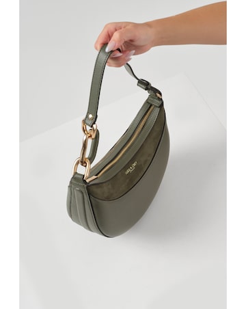 Luella Grey Hester Khaki Shoulder Bag
