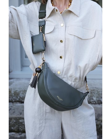 Luella Grey Lauren Khaki Sling Bag