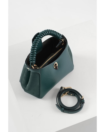 Luella Grey Catherine Woven Handle Crossbody