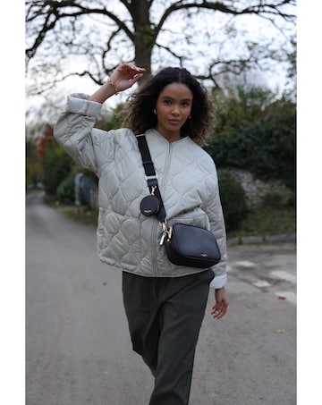 Luella Grey Siobhan Black Camera Crossbody