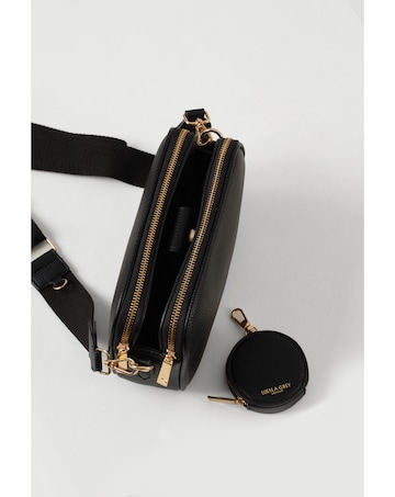 Luella Grey Siobhan Black Camera Crossbody