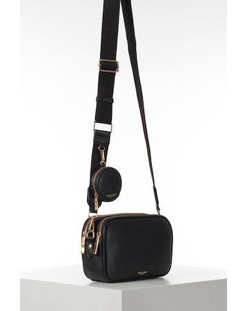 Luella Grey Siobhan Black Camera Crossbody