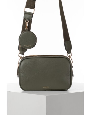 Luella Grey Siobhan Khaki Camera Crossbody