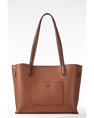 Luella Grey Oriana Conker Laptop Tote