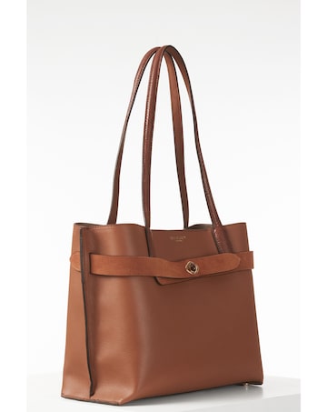 Luella Grey Oriana Conker Laptop Tote