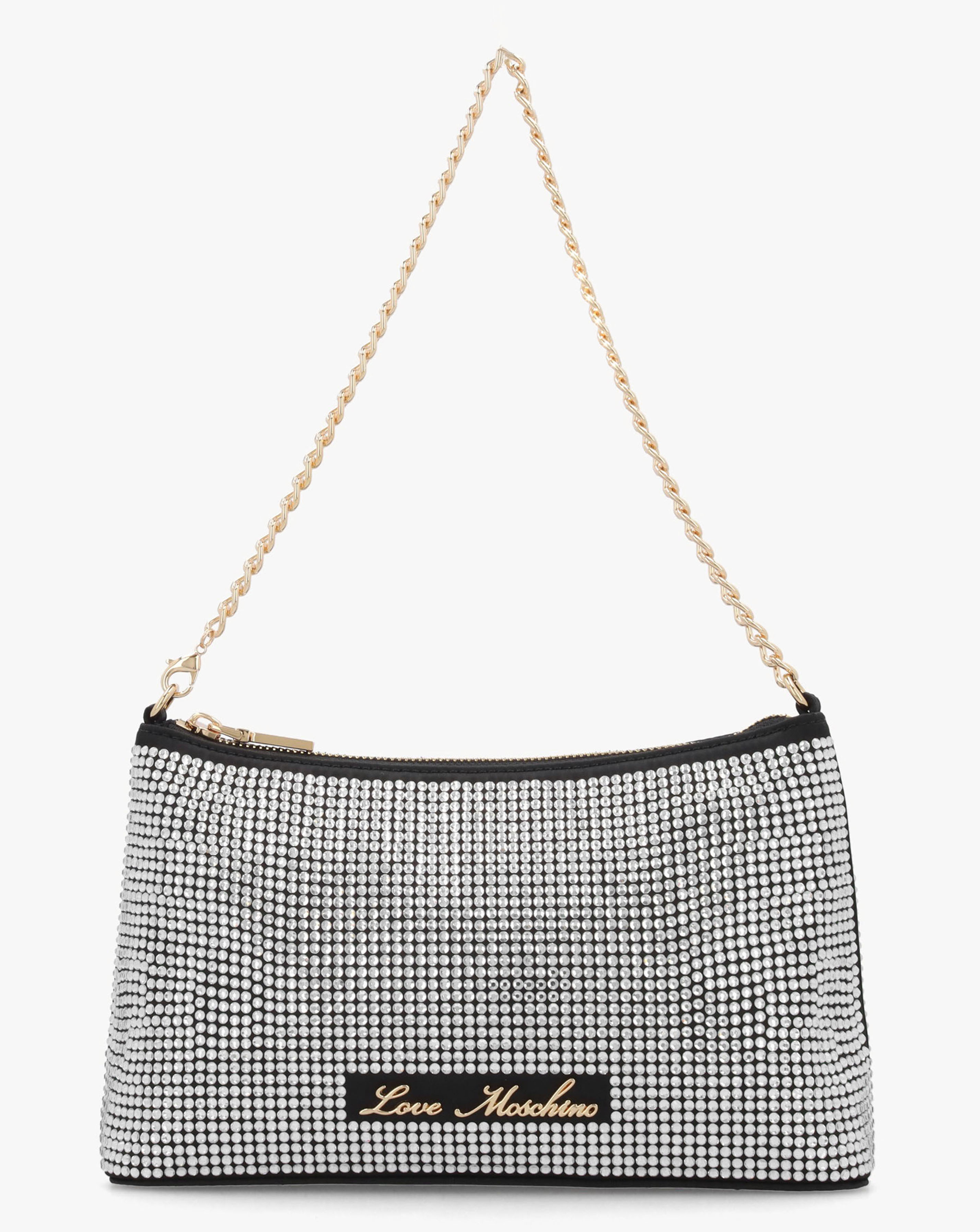 Love Moschino Diamante Overlay Shoulder