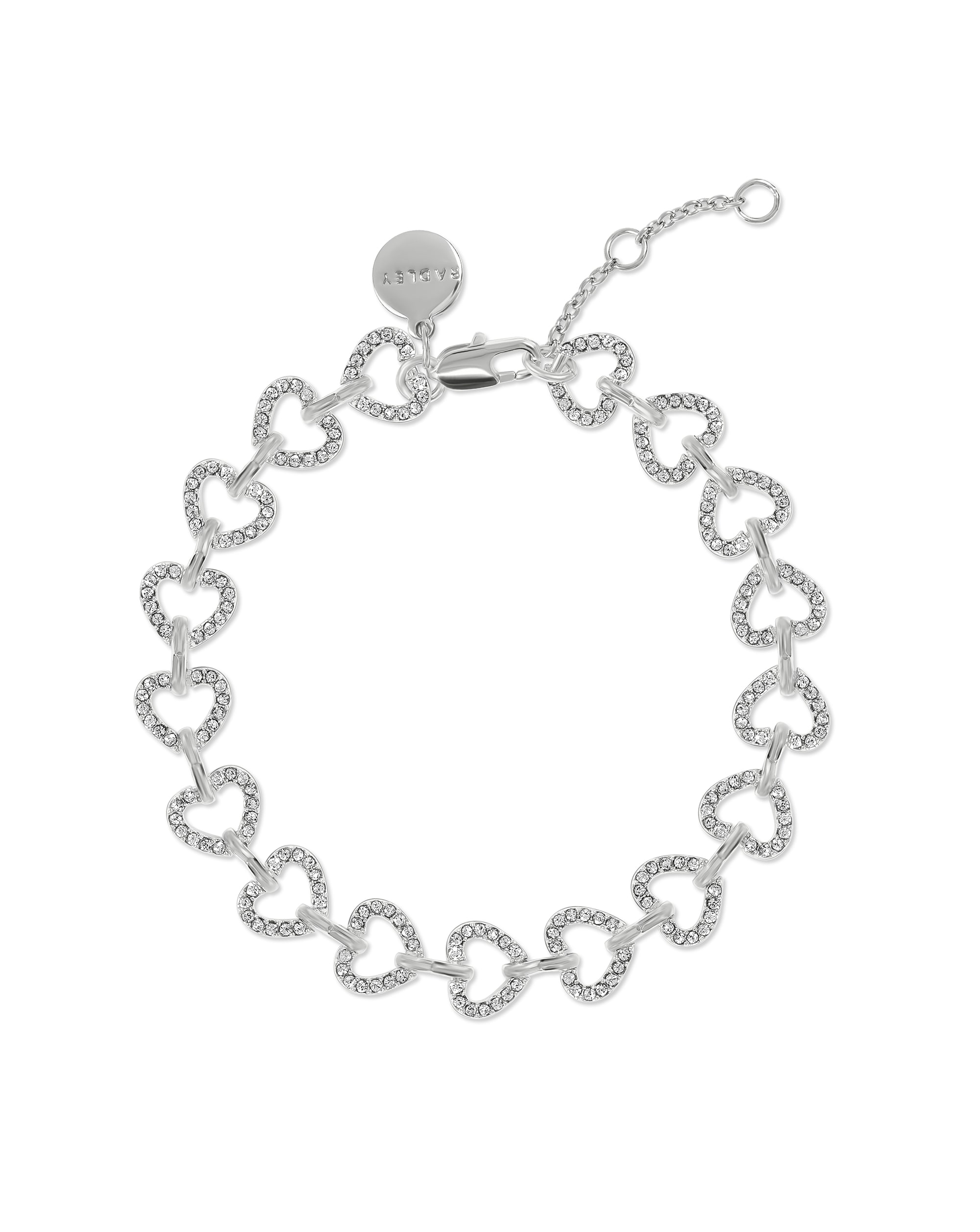 Radley Stone Set Open Heart Bracelet
