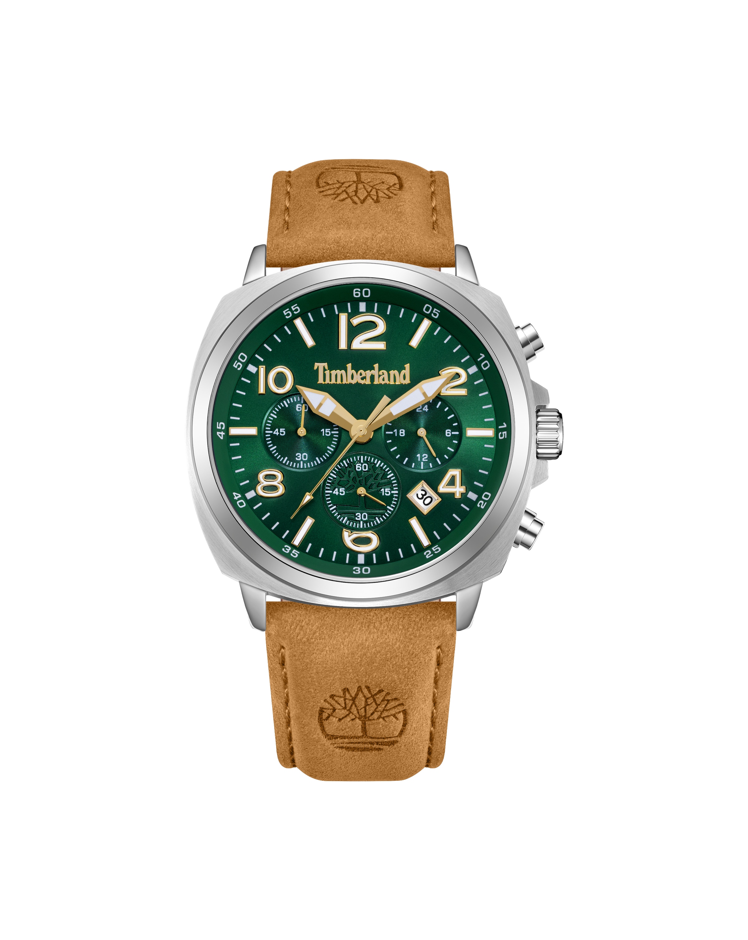 Timberland Tan Leather Watch