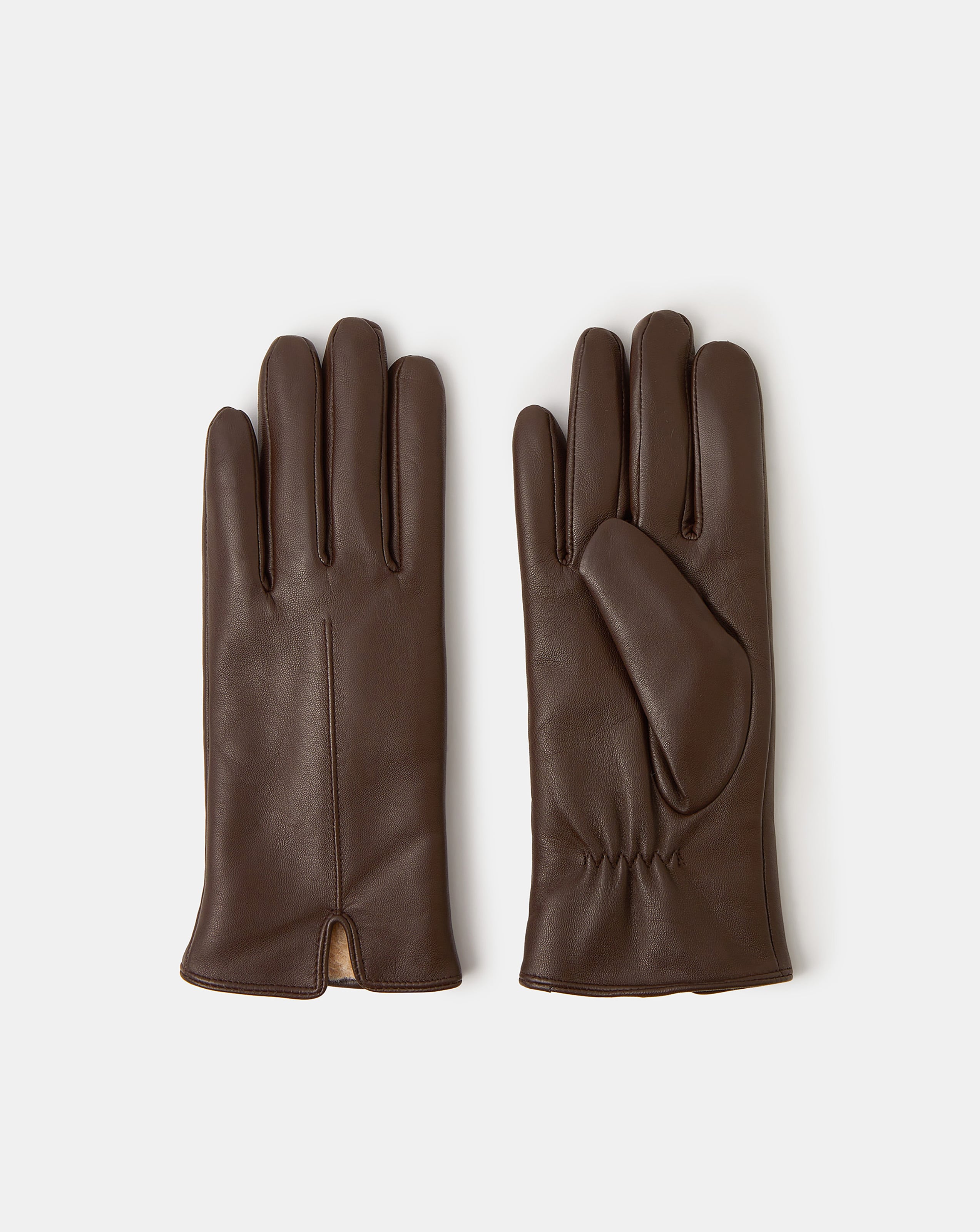Accessorize Faux Fur Lined Gloves