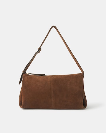 Accessorize Suede Shoulder Bag