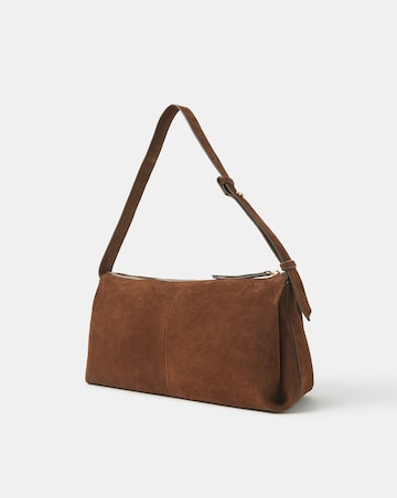 Accessorize Suede Shoulder Bag