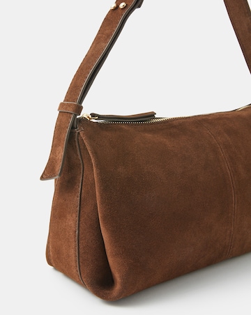 Accessorize Suede Shoulder Bag