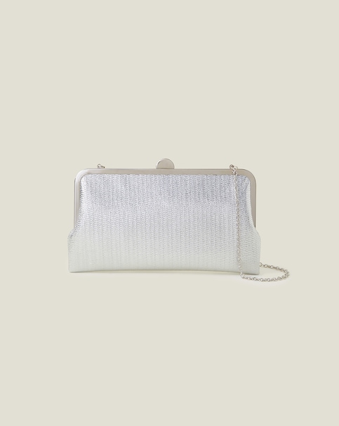Accessorize Metallic Clutch Bag