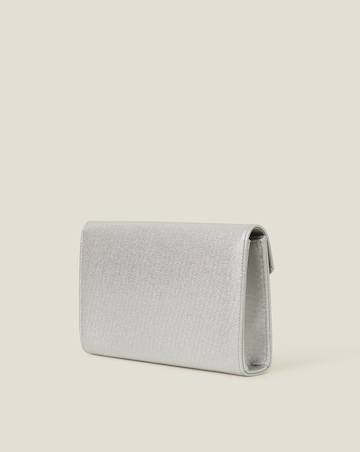 Accessorize Metallic Envelope Clutch Bag