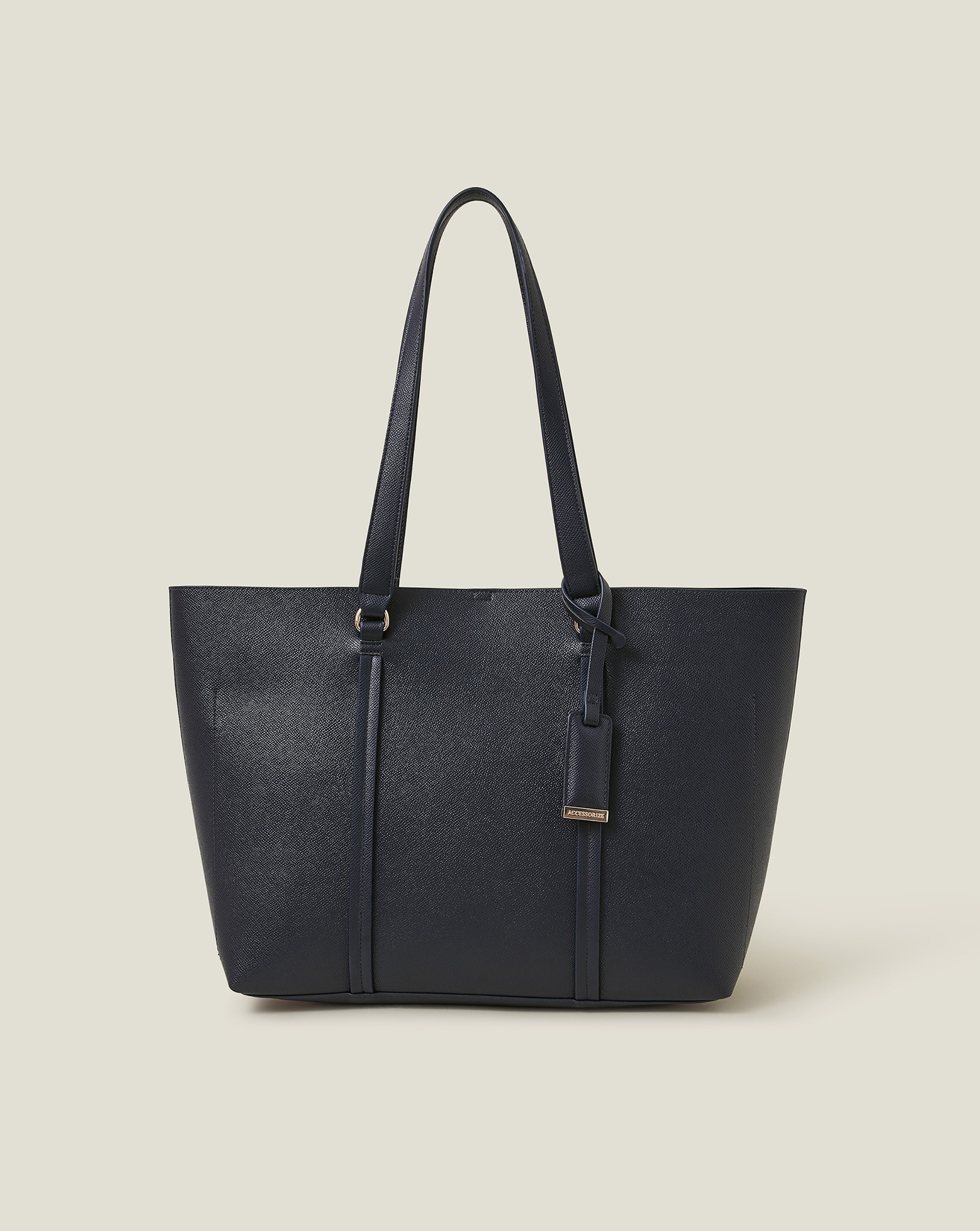 Accessorize Faux Leather Tote Bag