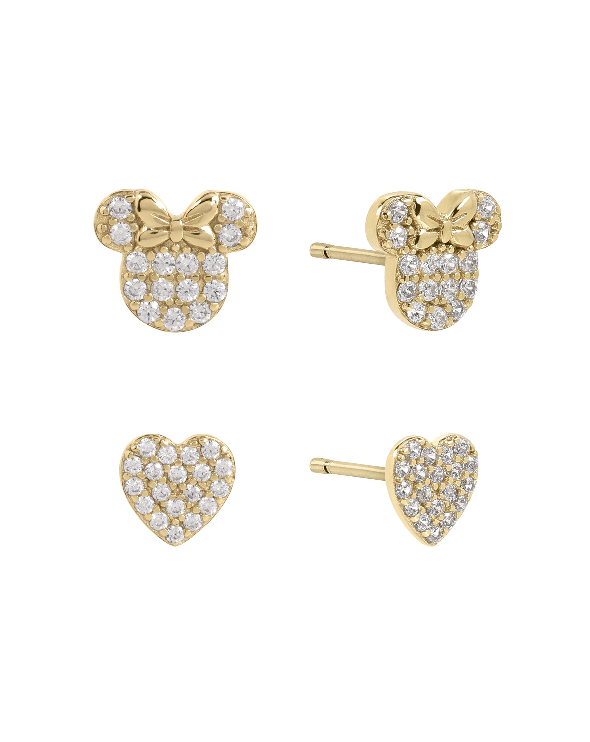 Minnie Gold Plated Earrings