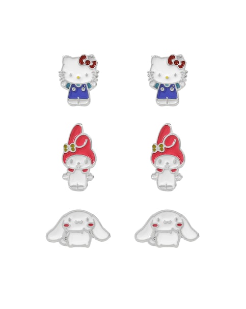 Hello Kitty Mix-And-Match Earring Set