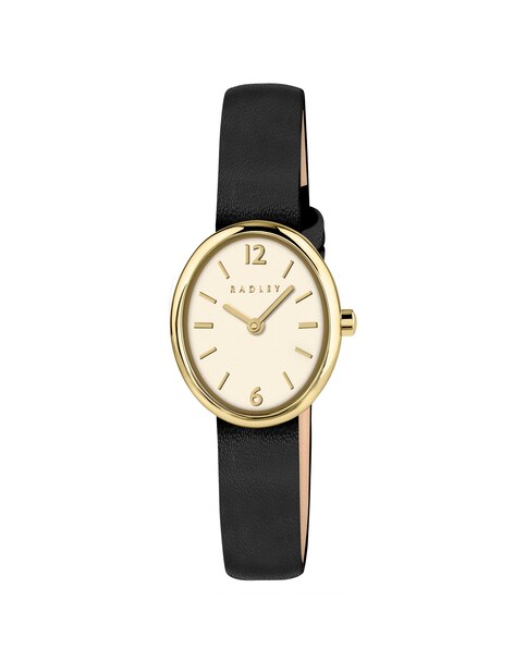 Radley Black Leather Strap Watch