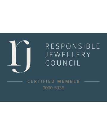 9ct White Gold 1ct Moissanite Trilogy Ring