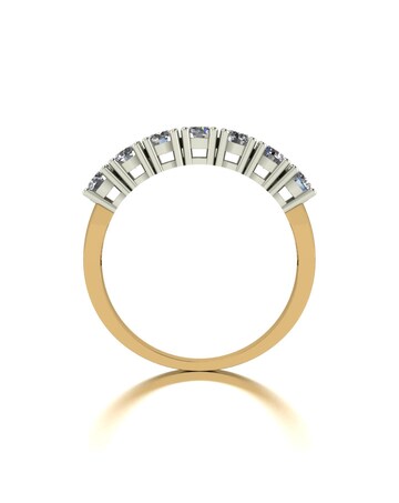 9ct Gold 1ct Moissanite Eternity Ring