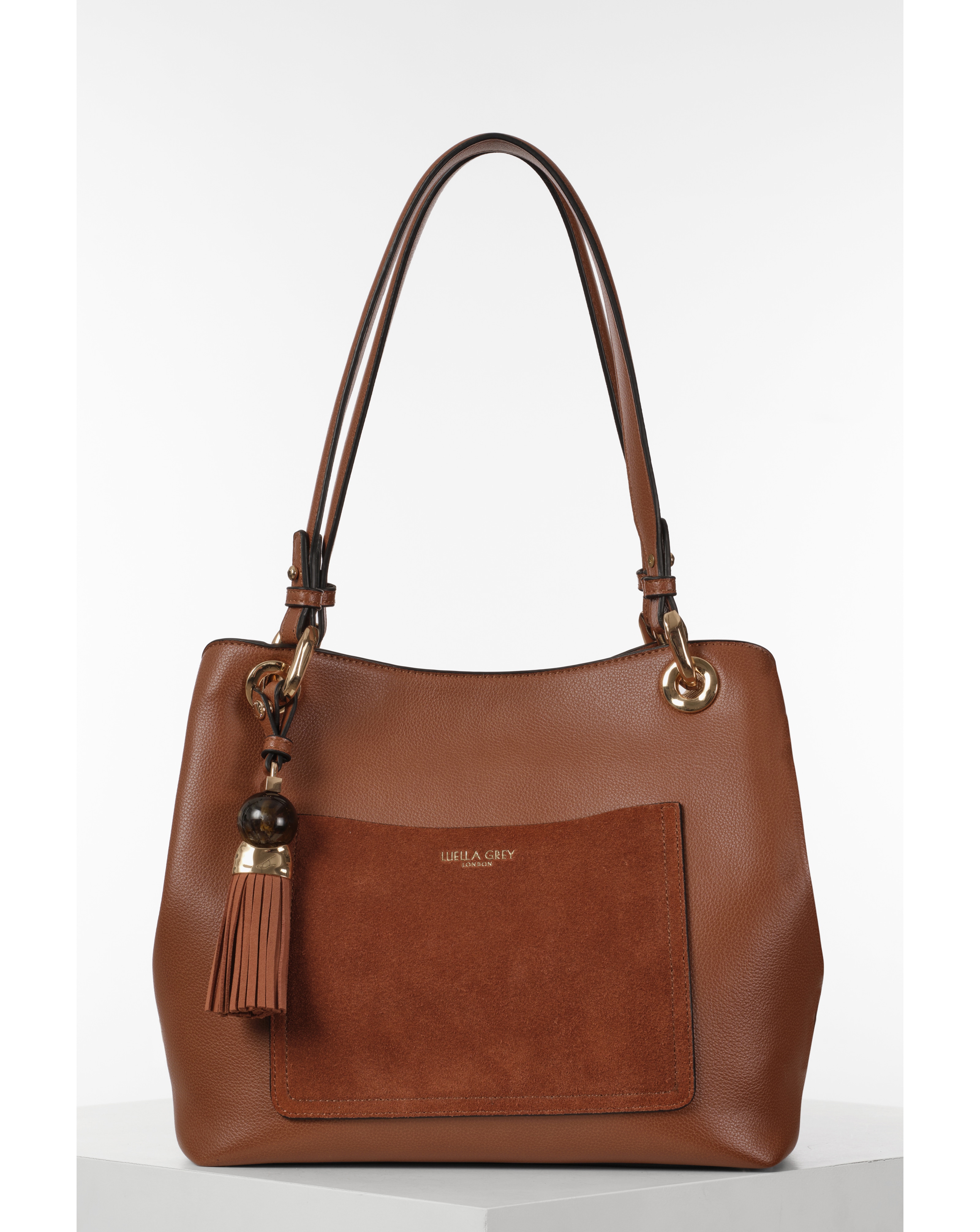 Luella Grey Sienna Conker Hobo Tote