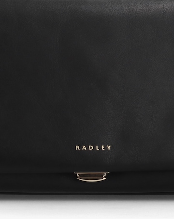 Radley Medium Mercer Street Black Leather Shoulder Bag