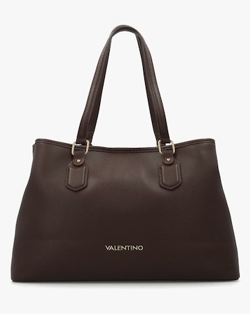Valentino Bags Brixton Brown Shopper Bag