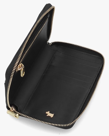 Radley Pockets Medium Black Leather Zip Around Purse