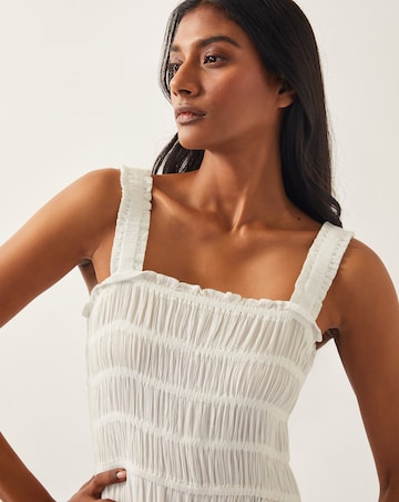 Monsoon Briar Shirred Maxi Dress