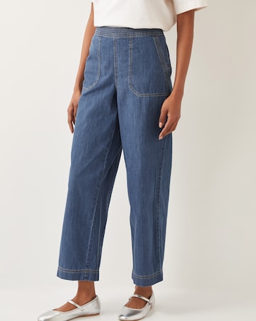 Monsoon Harper Short Wide Leg Jeans