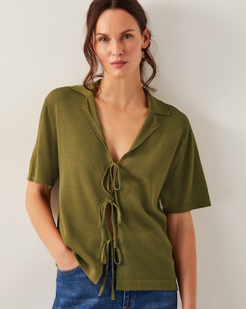 Monsoon Tia Tie Knitted Cardigan