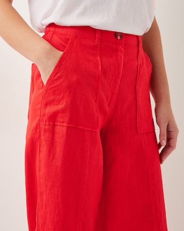 Monsoon Jolie Regular Linen Trousers